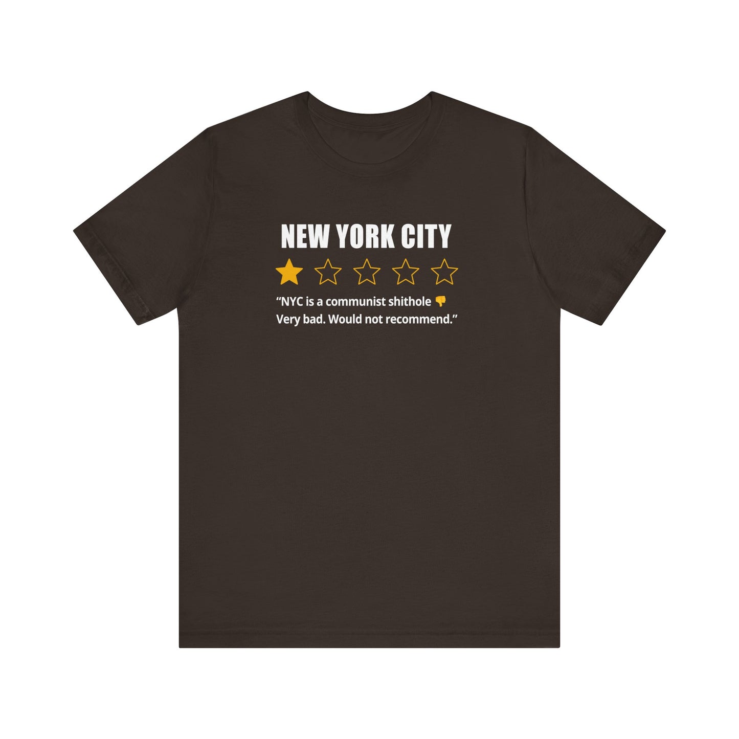 New York City Review | Mens/Unisex Short Sleeve T-Shirt