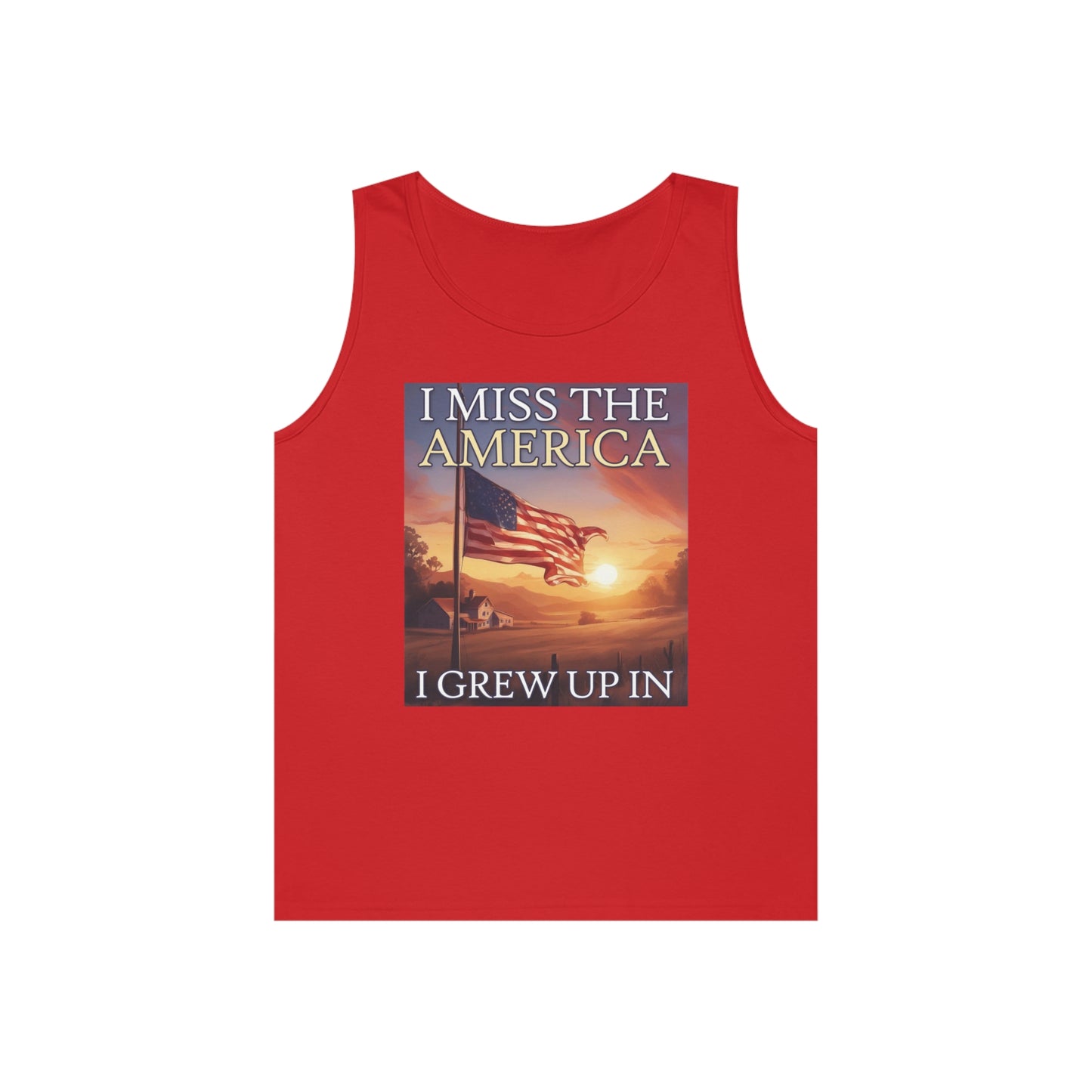 I Miss The America I Grew Up In | Men's Heavy Cotton Tank Top