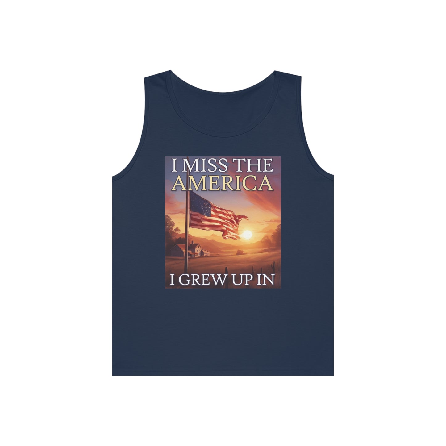 I Miss The America I Grew Up In | Men's Heavy Cotton Tank Top