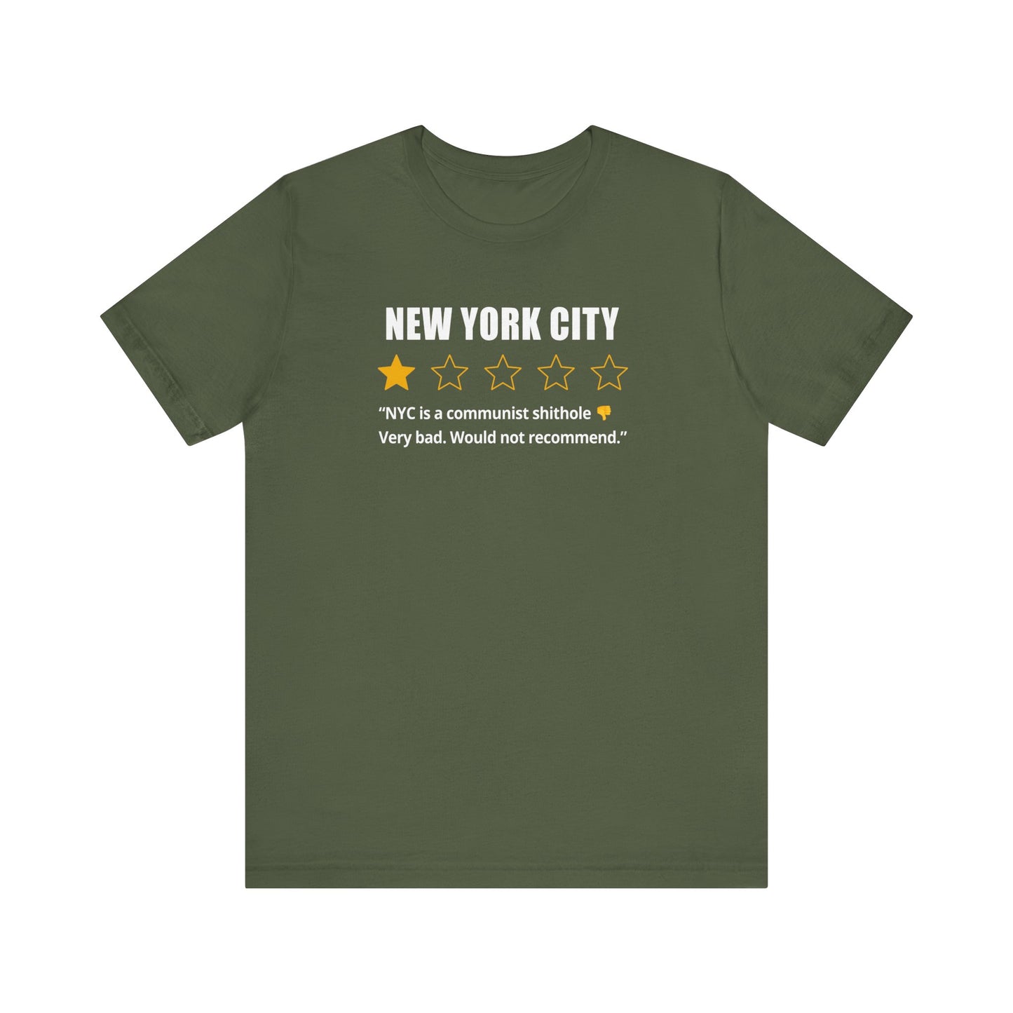 New York City Review | Mens/Unisex Short Sleeve T-Shirt