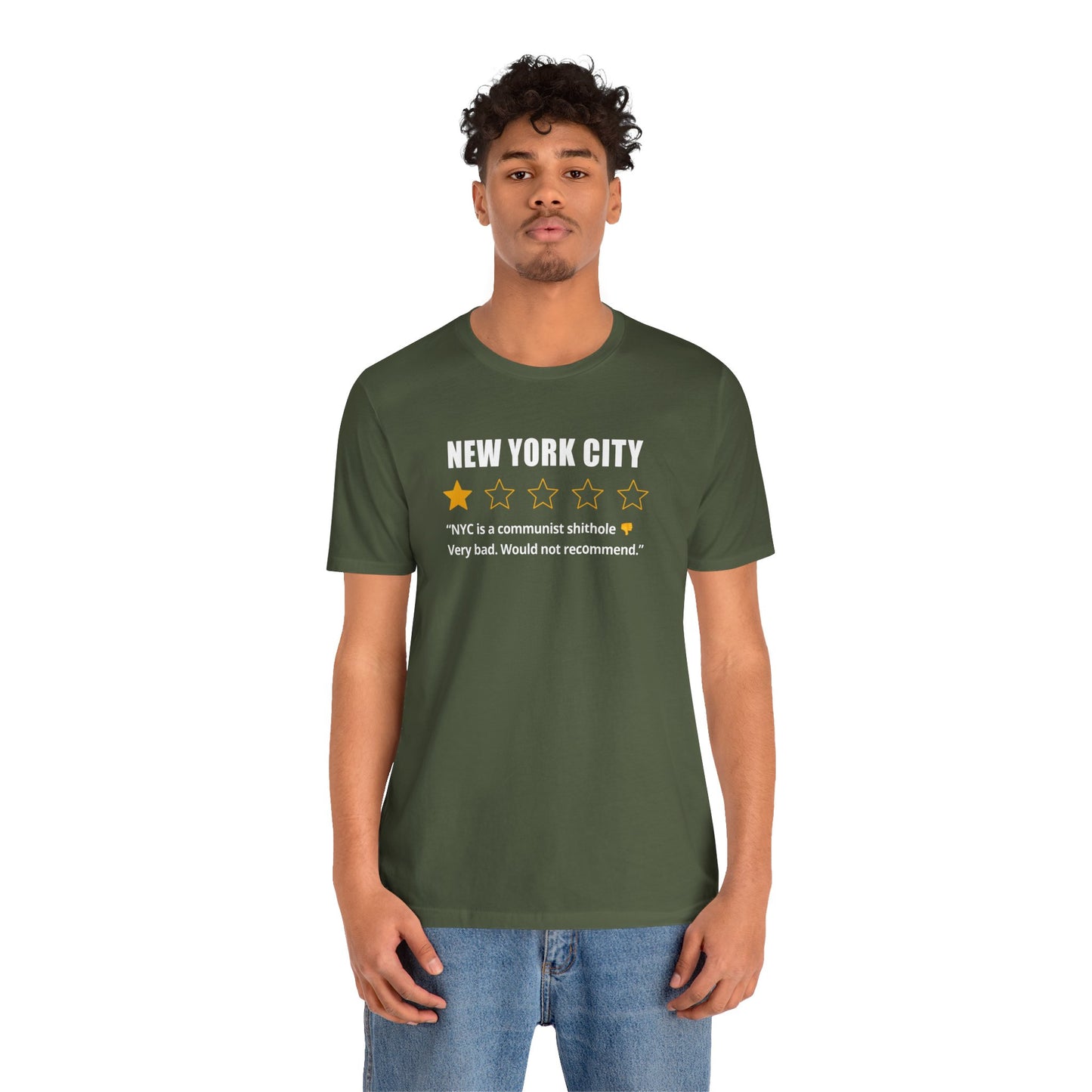 New York City Review | Mens/Unisex Short Sleeve T-Shirt