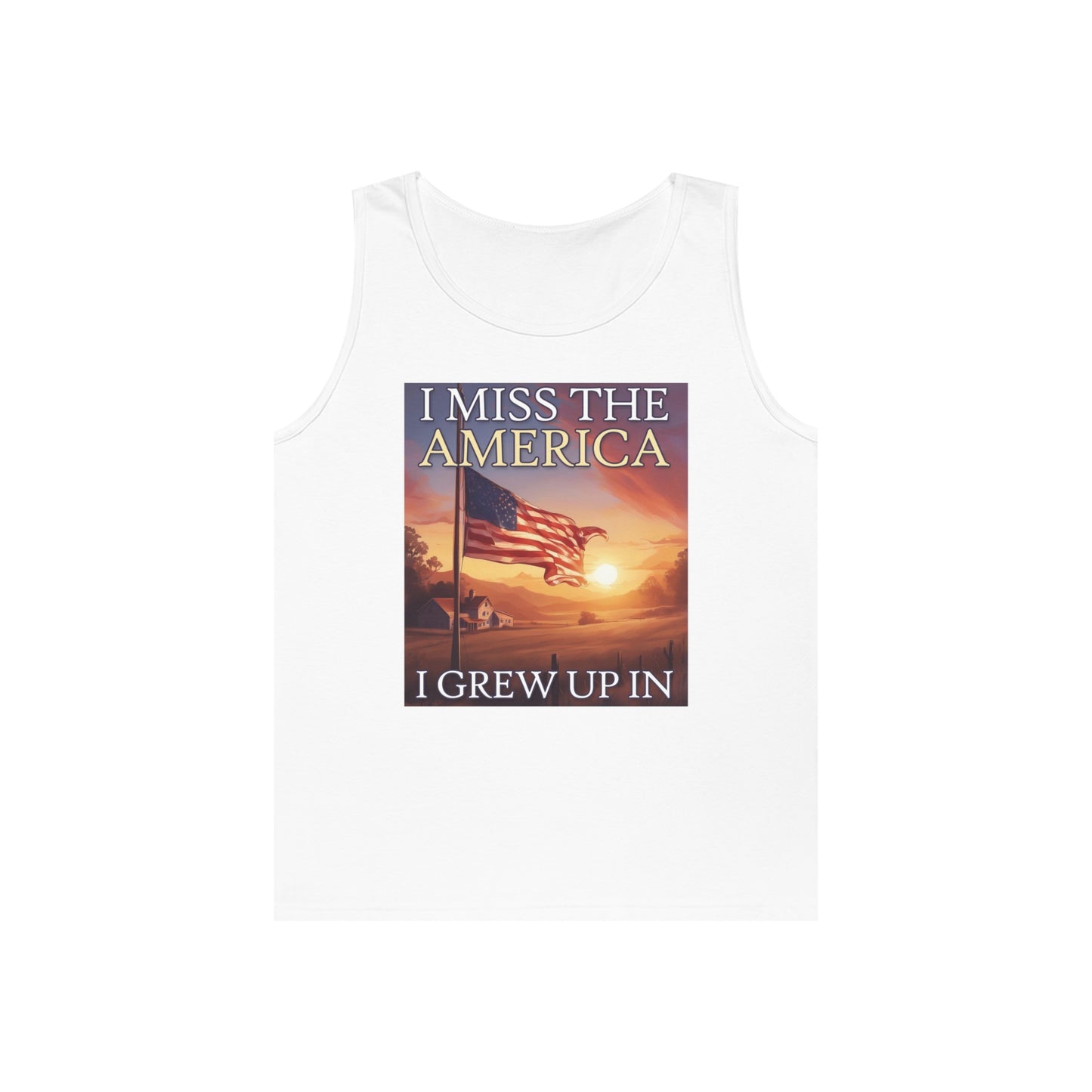 I Miss The America I Grew Up In | Men's Heavy Cotton Tank Top