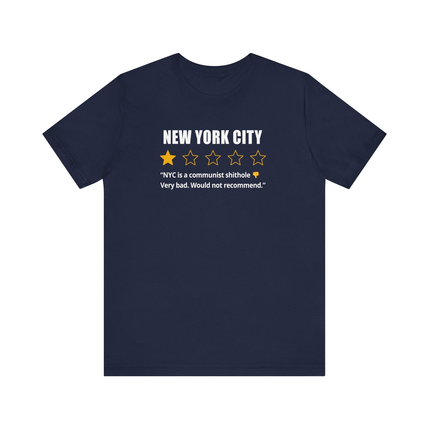 New York City Review | Mens/Unisex Short Sleeve T-Shirt