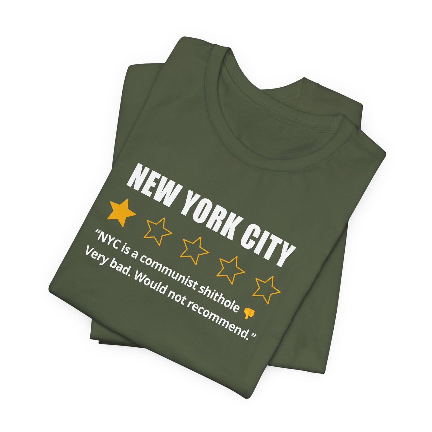 New York City Review | Mens/Unisex Short Sleeve T-Shirt