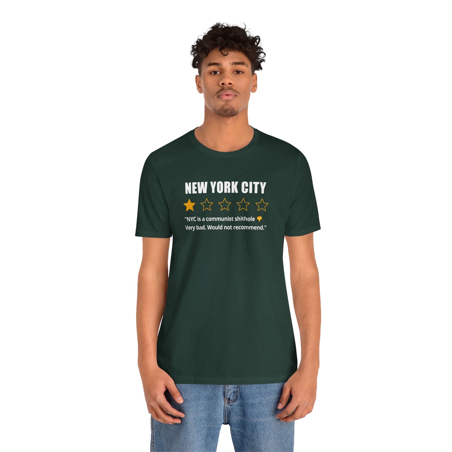 New York City Review | Mens/Unisex Short Sleeve T-Shirt