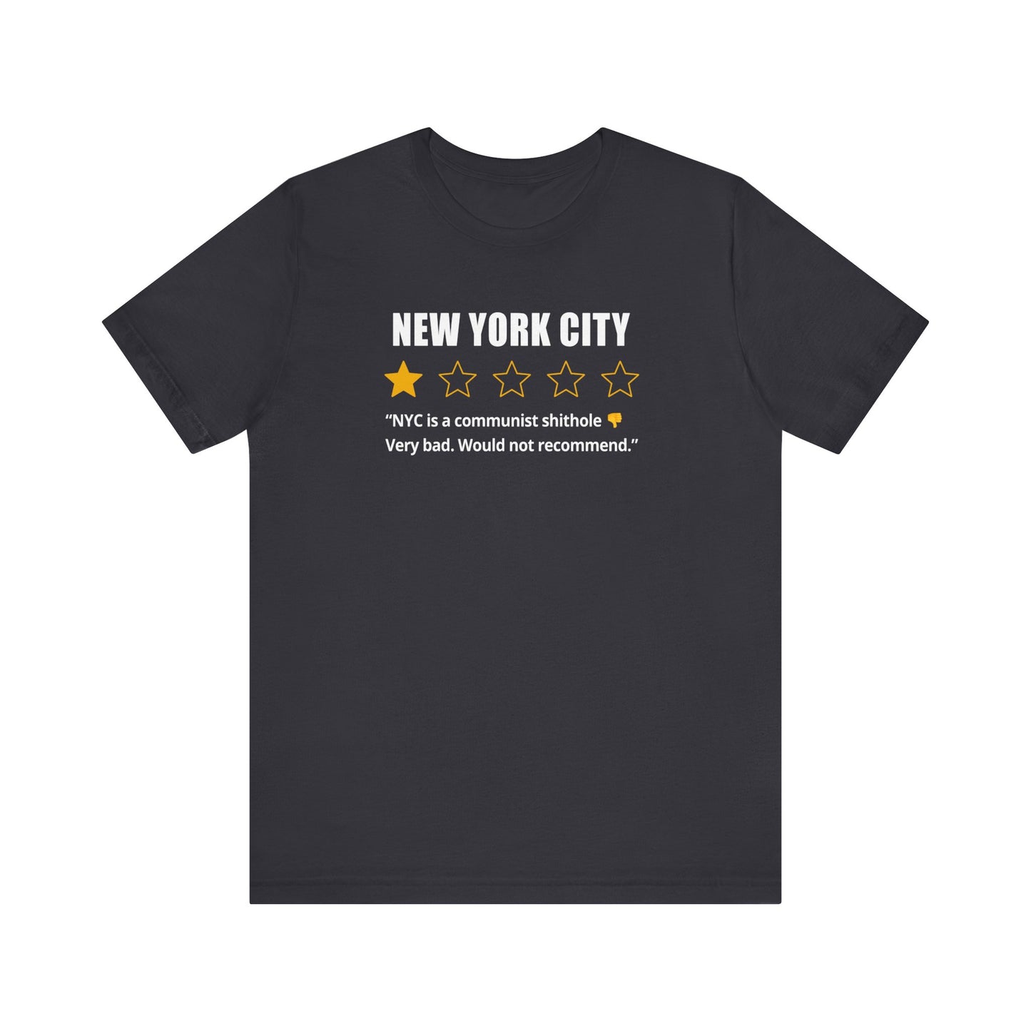 New York City Review | Mens/Unisex Short Sleeve T-Shirt