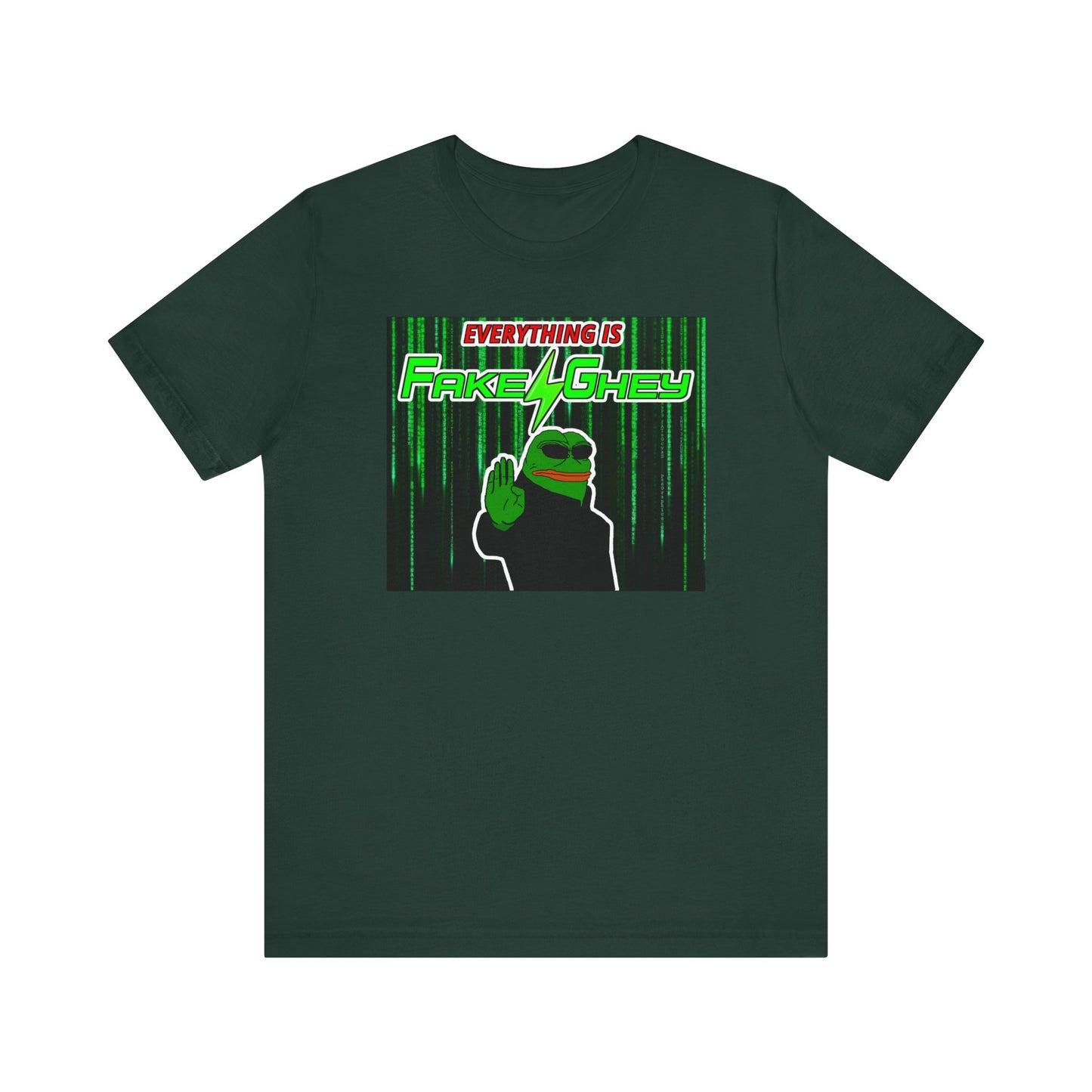 Everything is Fake & Ghey | Mens/Unisex Short Sleeve T-Shirt