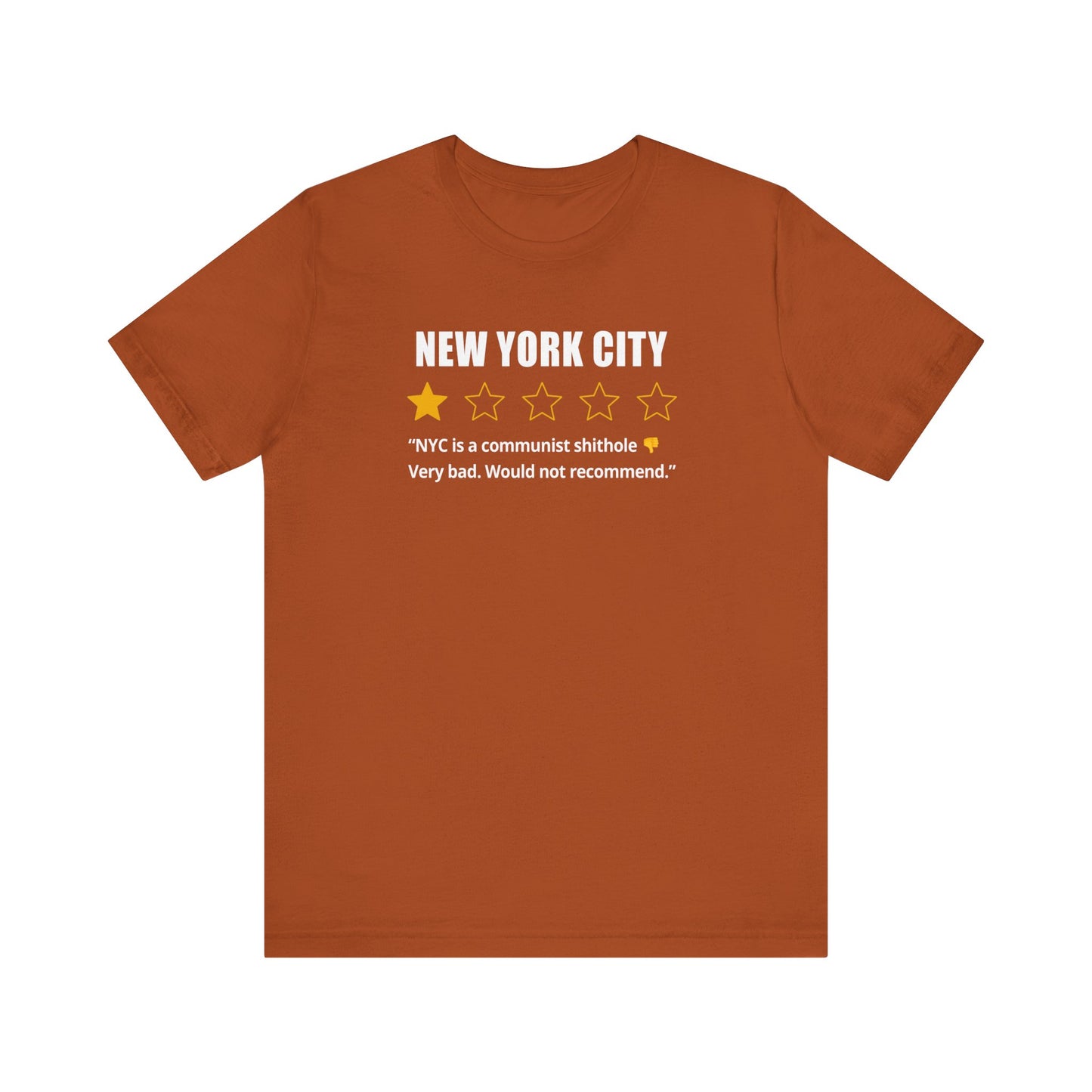 New York City Review | Mens/Unisex Short Sleeve T-Shirt