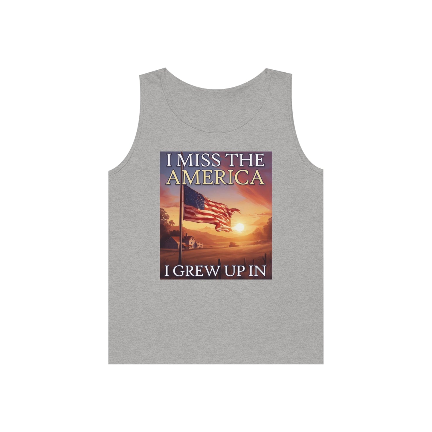 I Miss The America I Grew Up In | Men's Heavy Cotton Tank Top