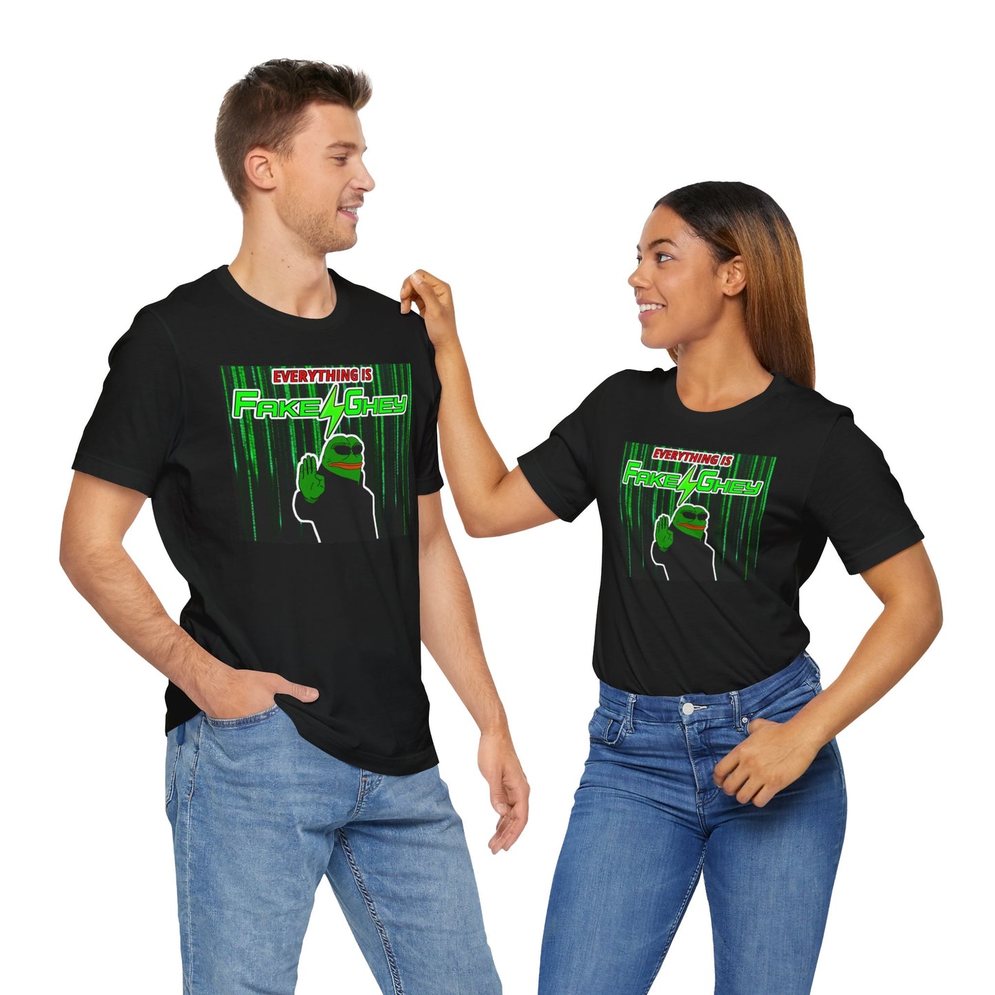 Everything is Fake & Ghey | Mens/Unisex Short Sleeve T-Shirt