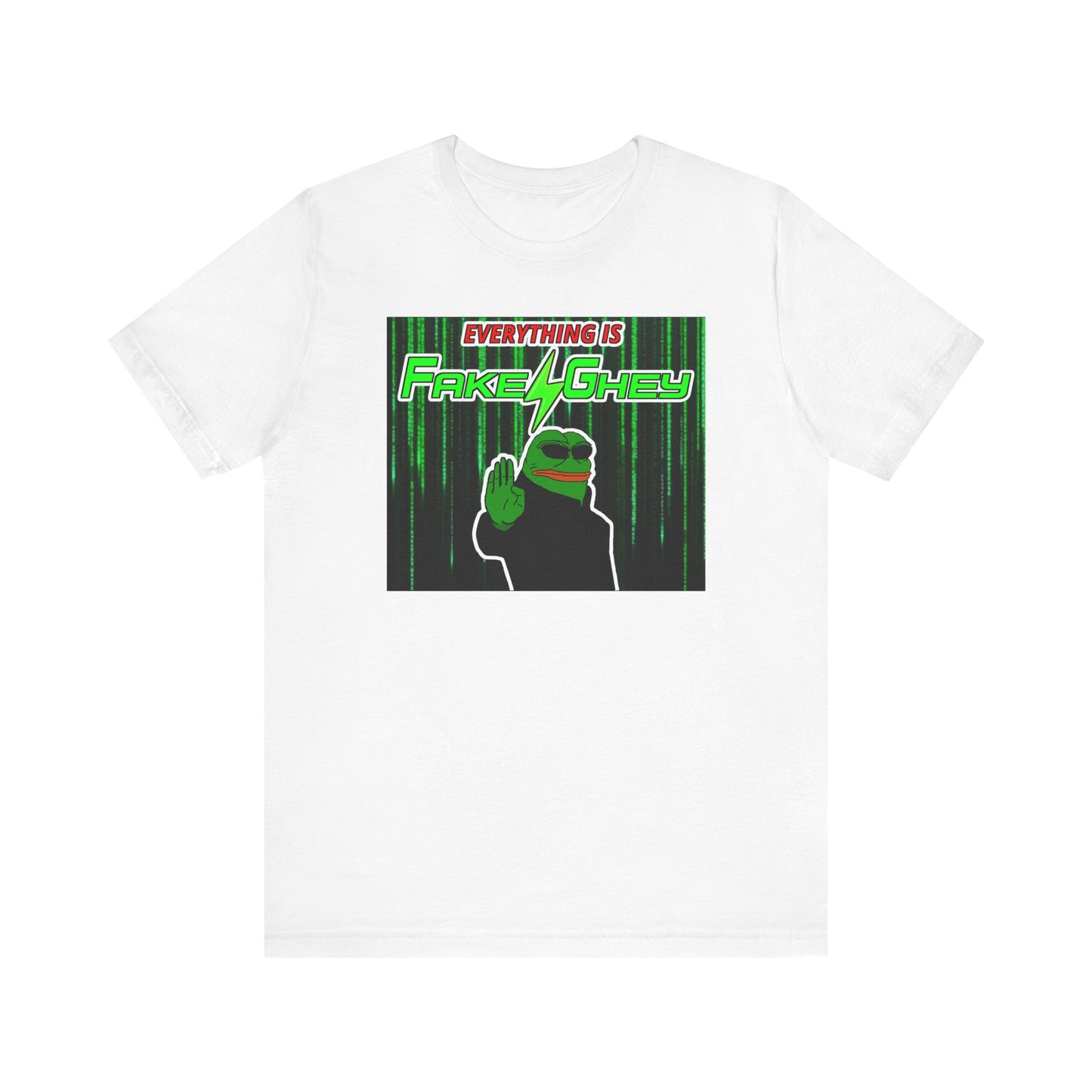 Everything is Fake & Ghey | Mens/Unisex Short Sleeve T-Shirt