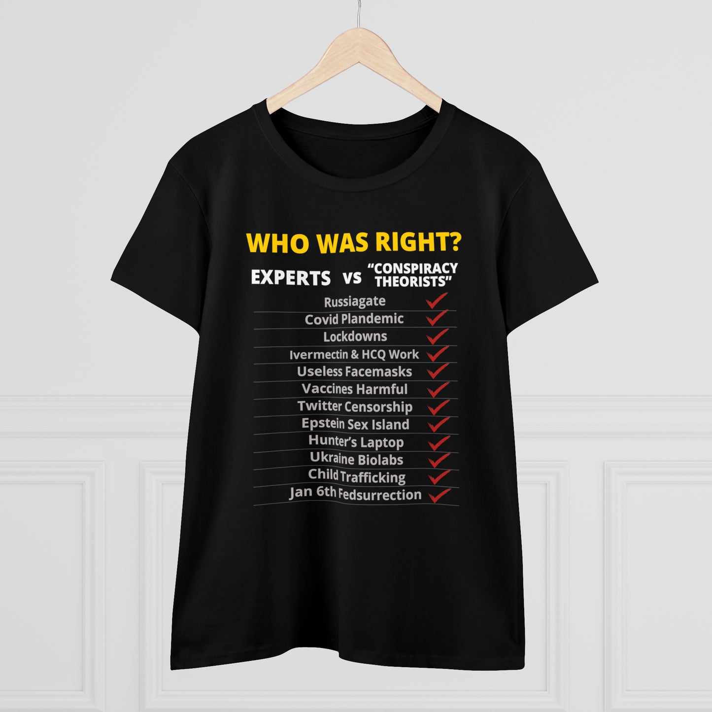 Who Was Right? | Women's Tee