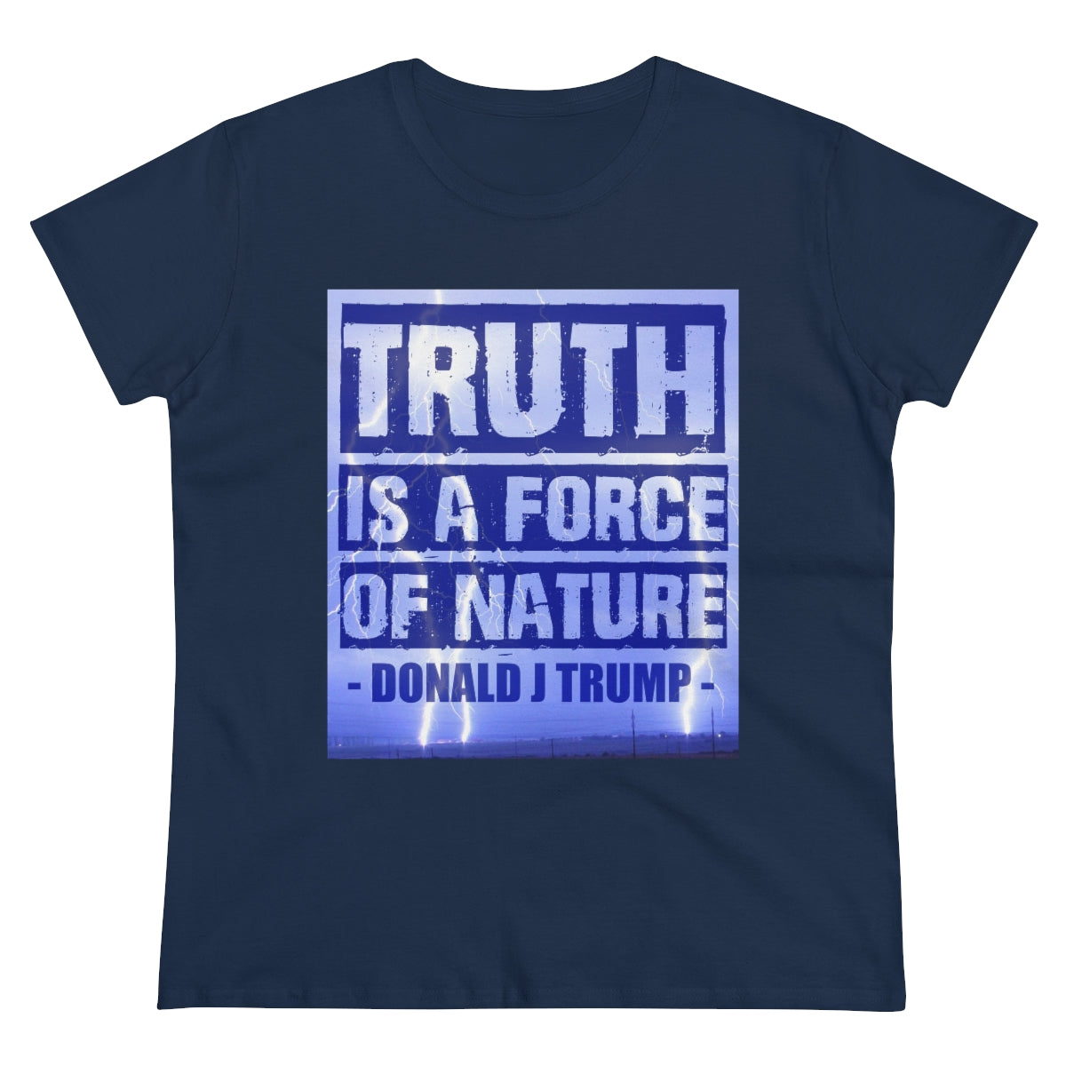 Truth Is A Force Of Nature | Women's Tee - Rise of The New Media