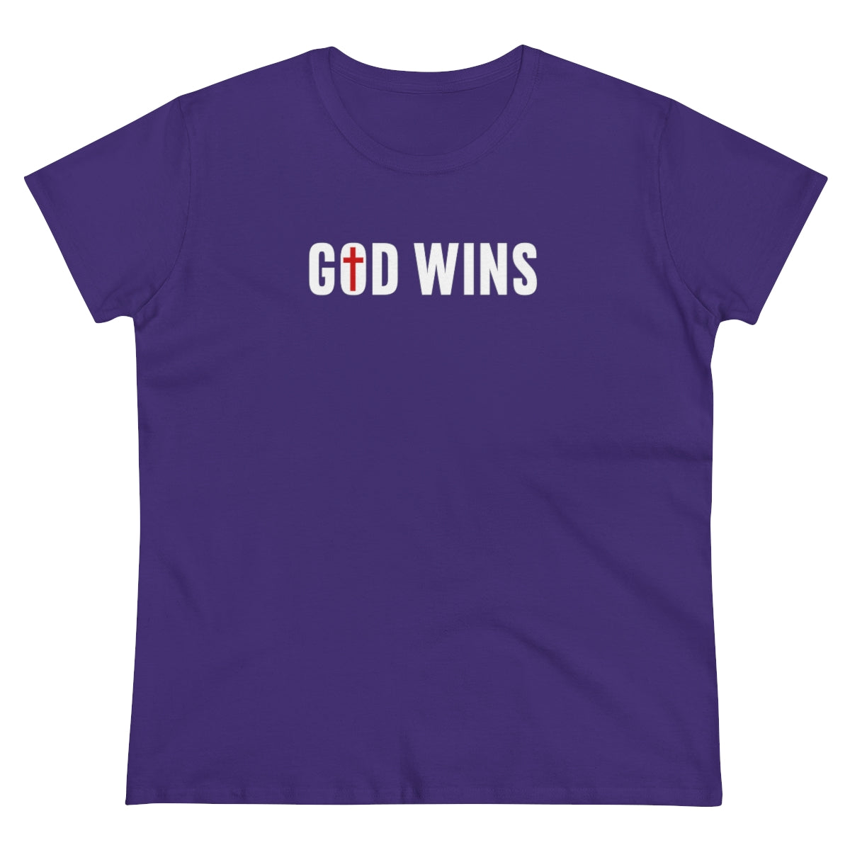 God Wins | Women's Tee - Rise of The New Media
