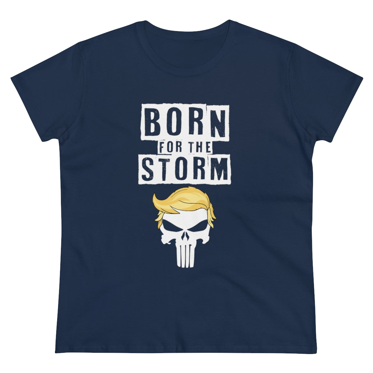 Born For The Storm | Women's Cotton Tee - Rise of The New Media