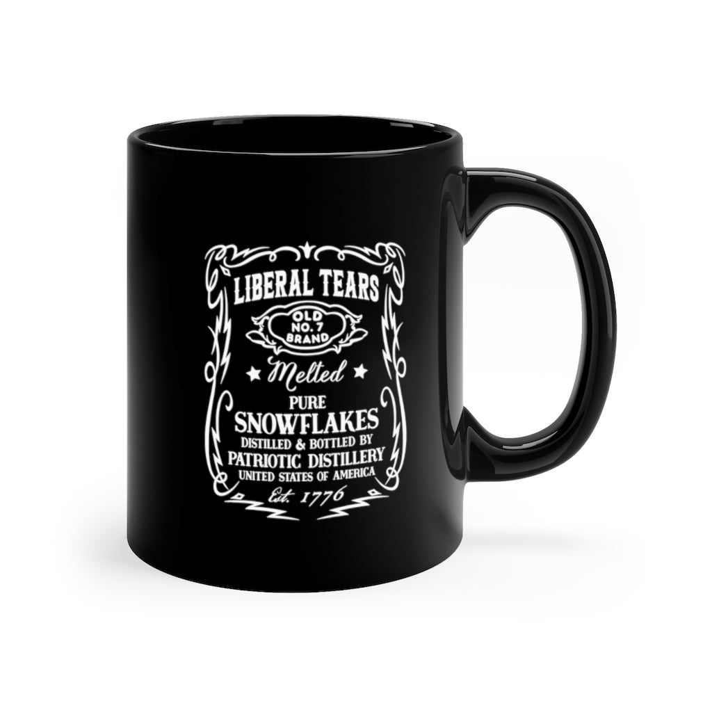 Liberal Tears | 11oz Black Mug - Rise of The New Media