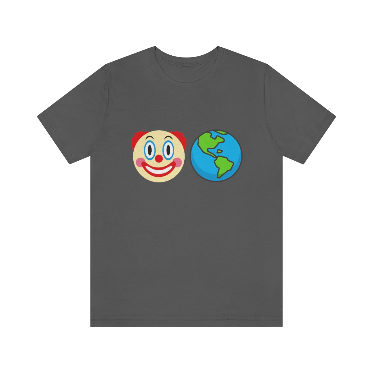 Clown World | Mens/Unisex Short Sleeve T-Shirt - Rise of The New Media