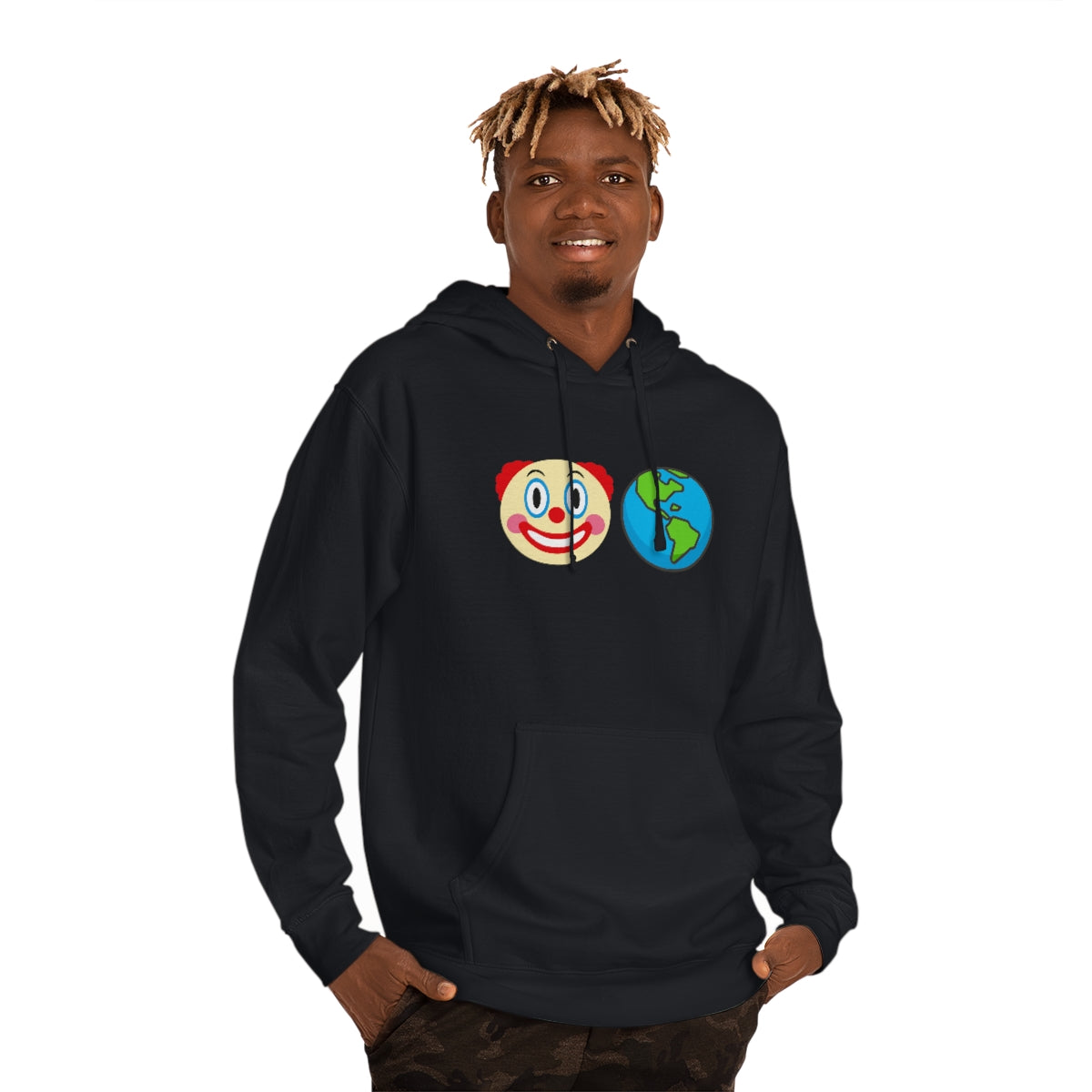 Clown World | Unisex Hooded Sweatshirt - Rise of The New Media
