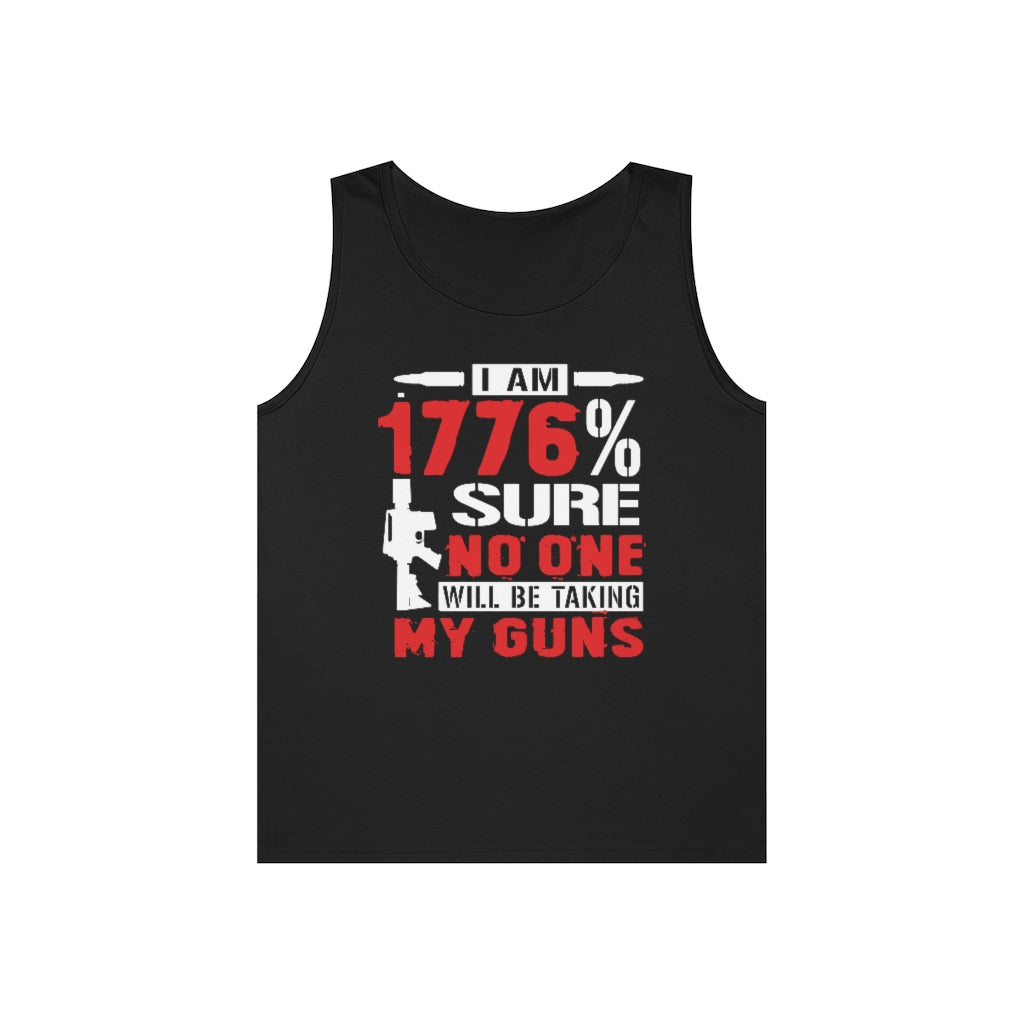 I Am 1776% Sure | Men's Heavy Cotton Tank Top - Rise of The New Media