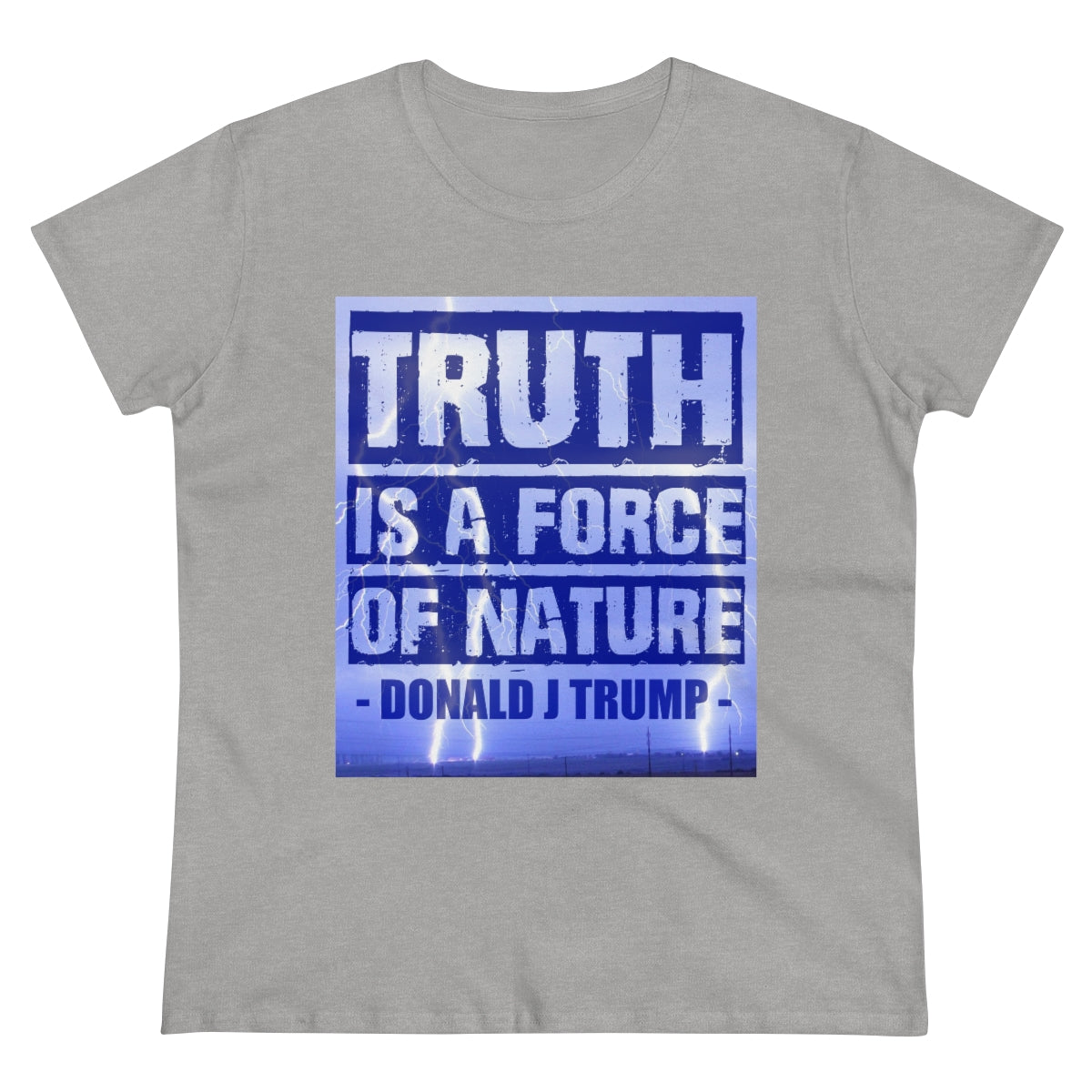 Truth Is A Force Of Nature | Women's Tee - Rise of The New Media