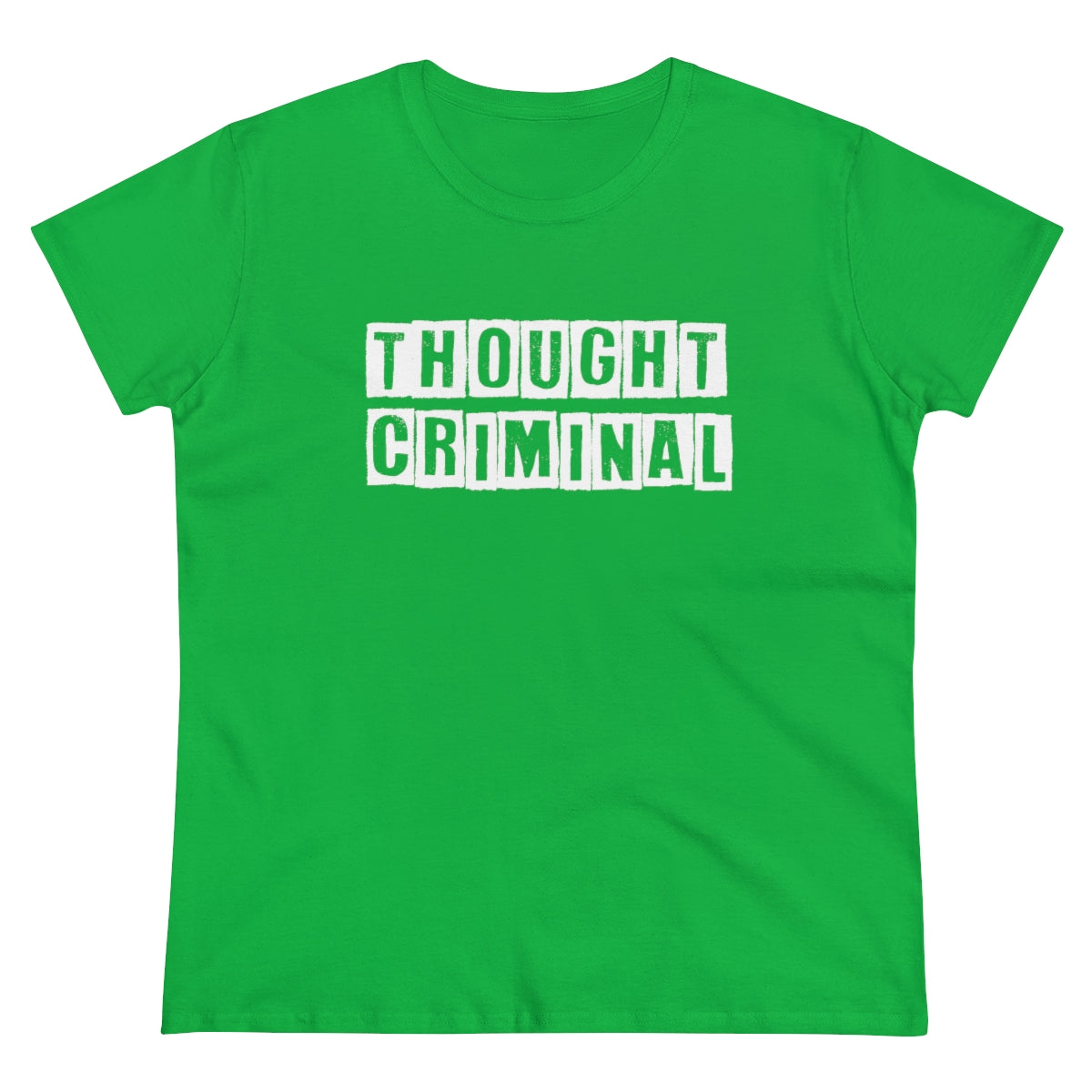 Thought Criminal | Women's Tee - Rise of The New Media