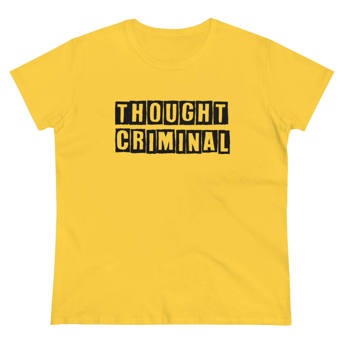 Thought Criminal | Women's Tee - Rise of The New Media