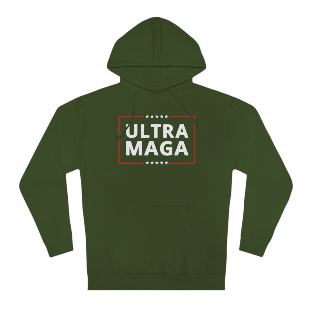 Ultra Maga | Unisex Hooded Sweatshirt - Rise of The New Media
