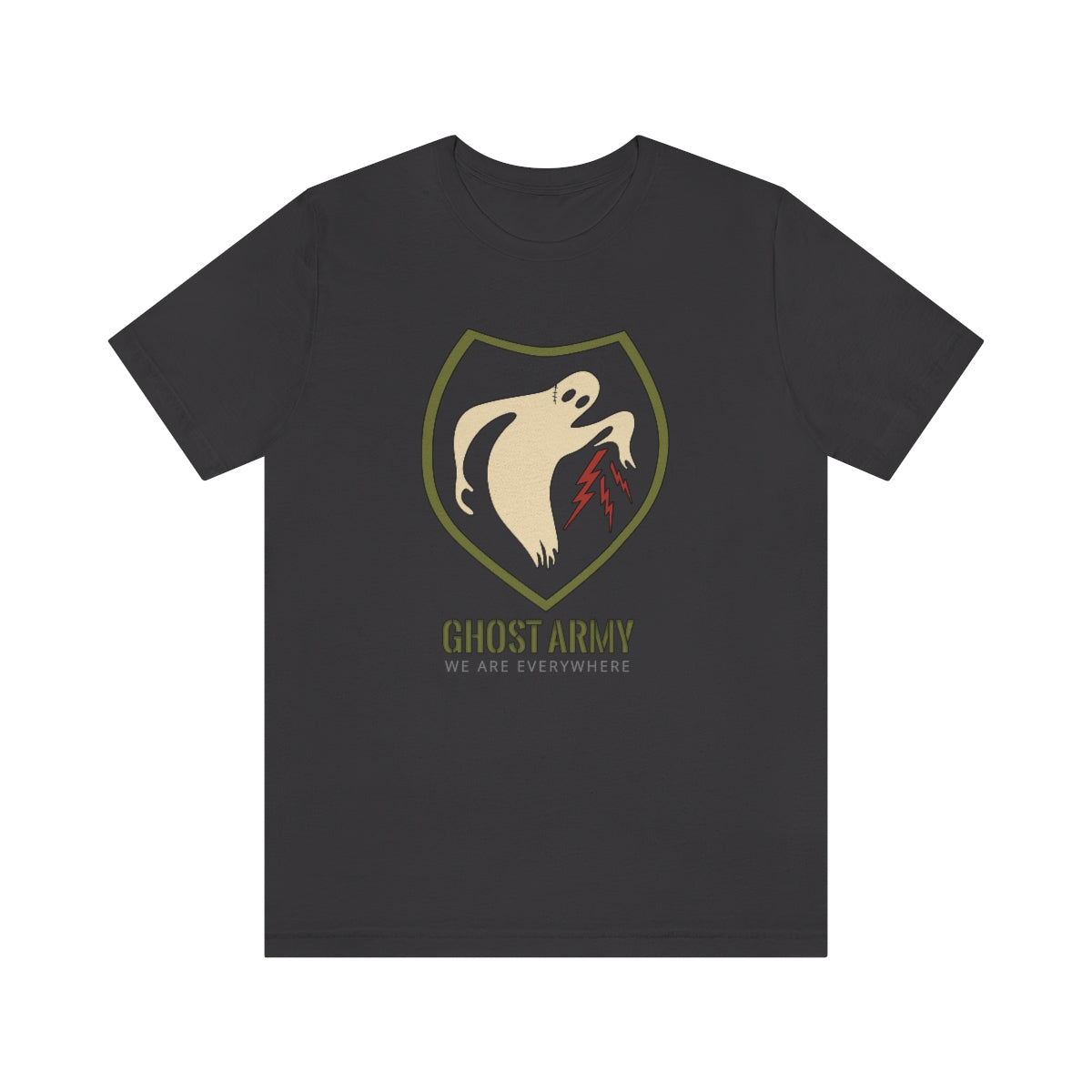Ghost Army - We Are Everywhere | Mens/Unisex Short Sleeve T-Shirt - Rise of The New Media