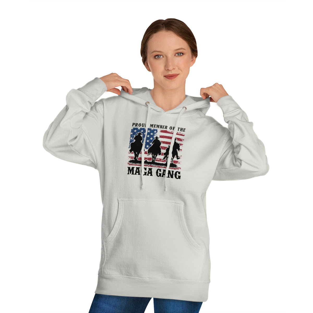 MAGA Gang | Unisex Hooded Sweatshirt - Rise of The New Media