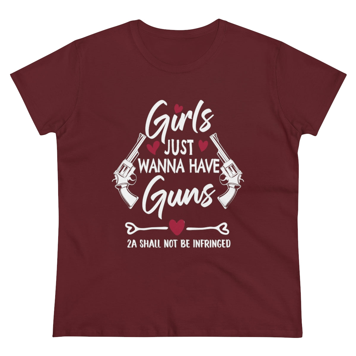 Girls Just Wanna Have Guns | Women's Tee - Rise of The New Media