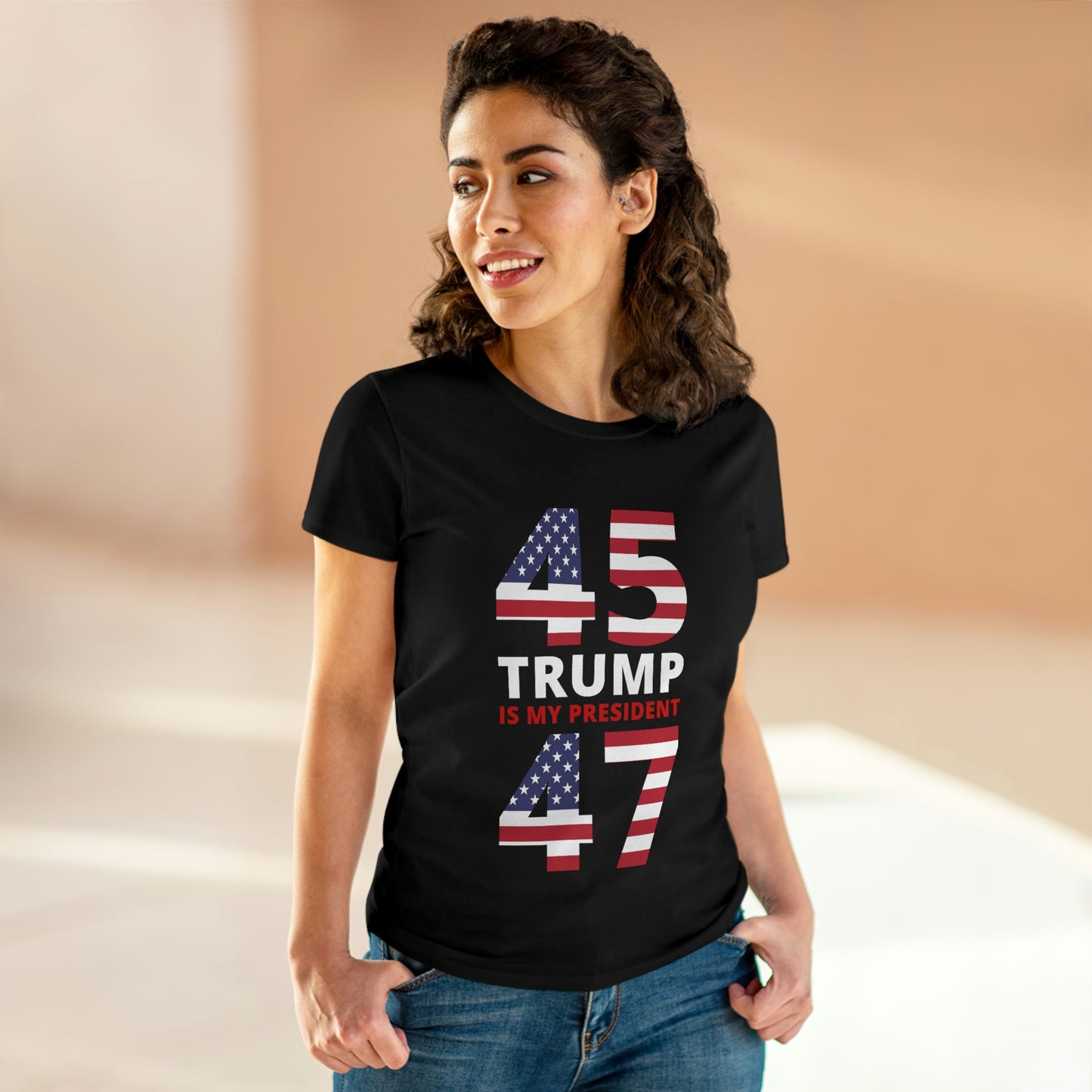 45/47 Trump Is My President | Women's Tee