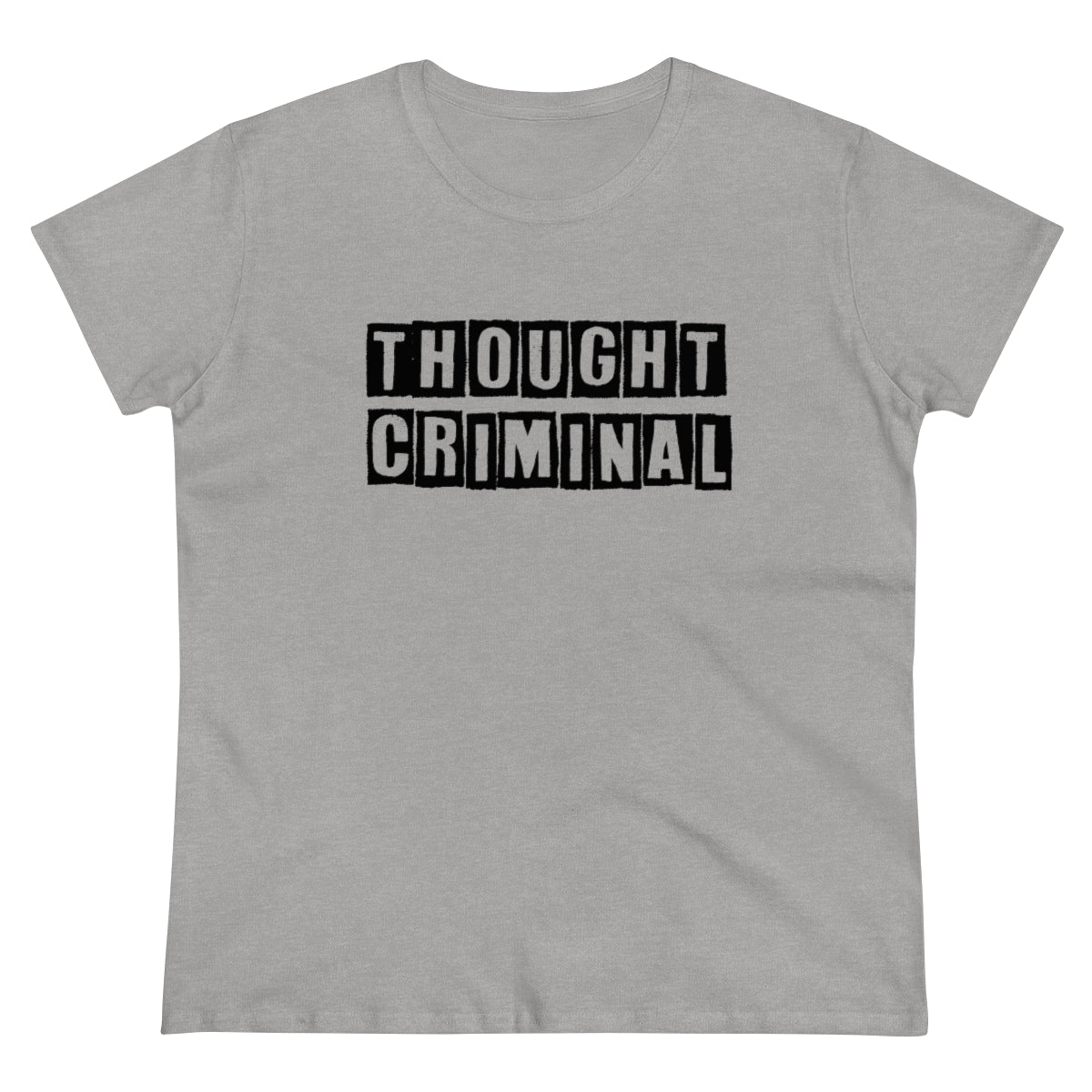 Thought Criminal | Women's Tee - Rise of The New Media