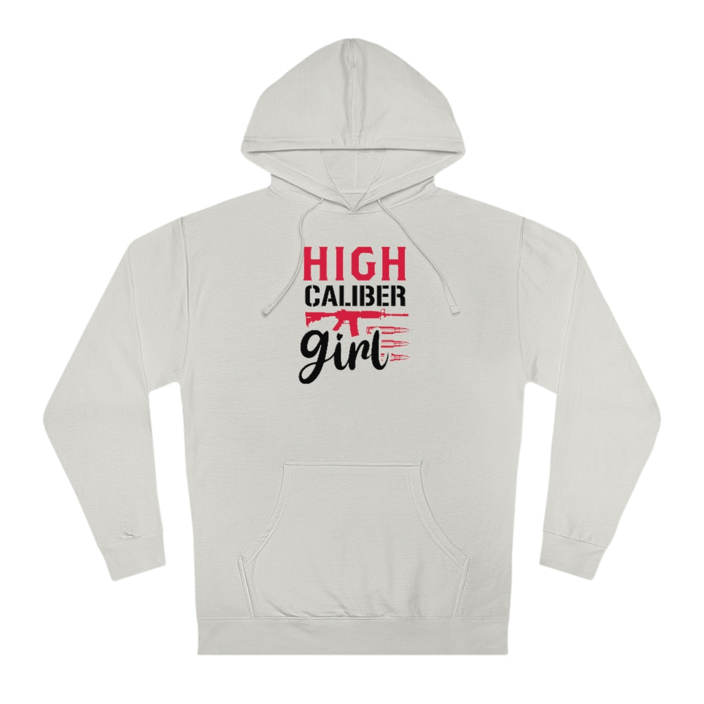 High Caliber Girl | Unisex Hooded Sweatshirt - Rise of The New Media