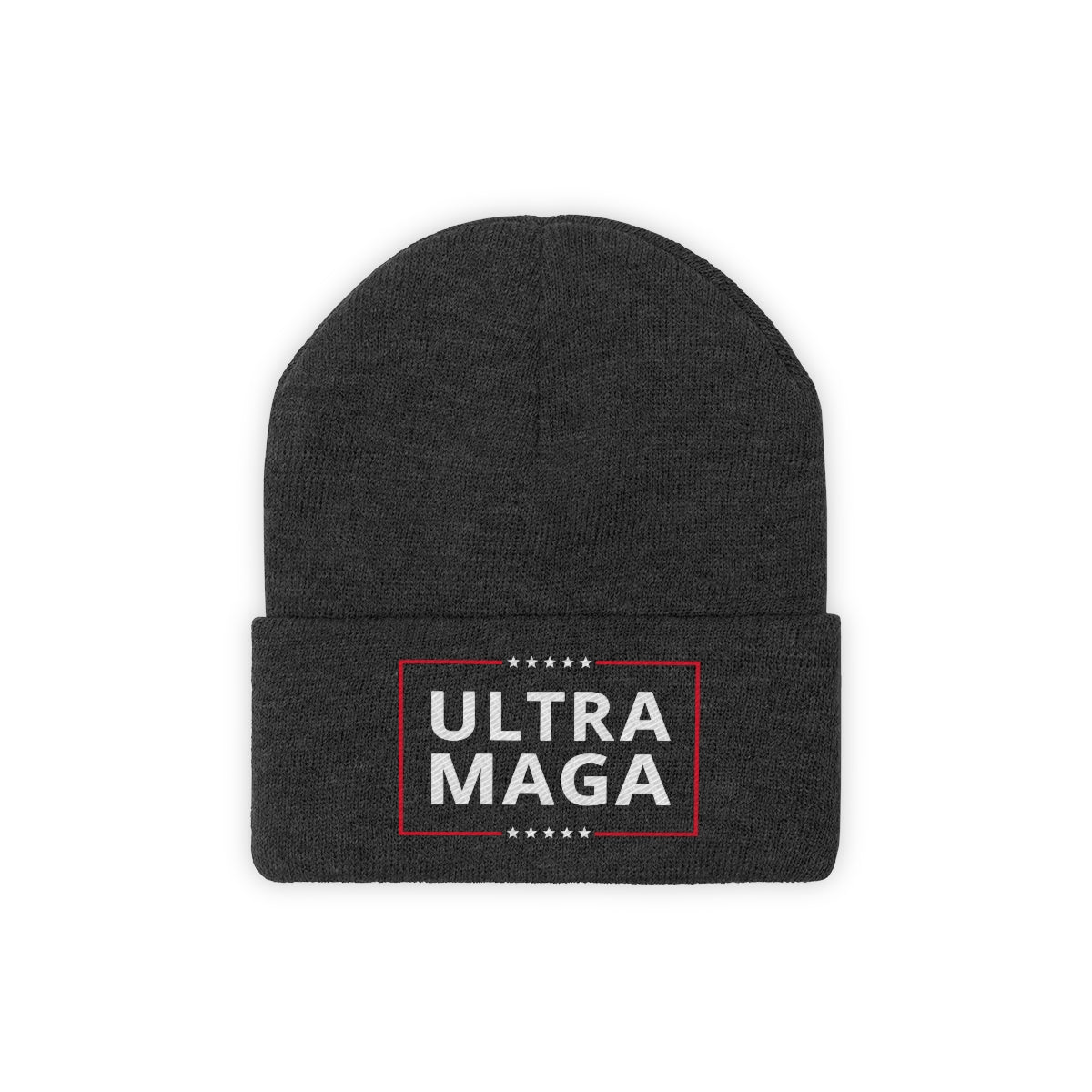 Ultra Maga Black Beanie Hat - Rise of The New Media