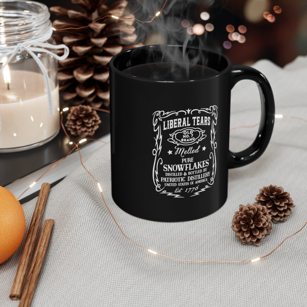 Liberal Tears | 11oz Black Mug - Rise of The New Media
