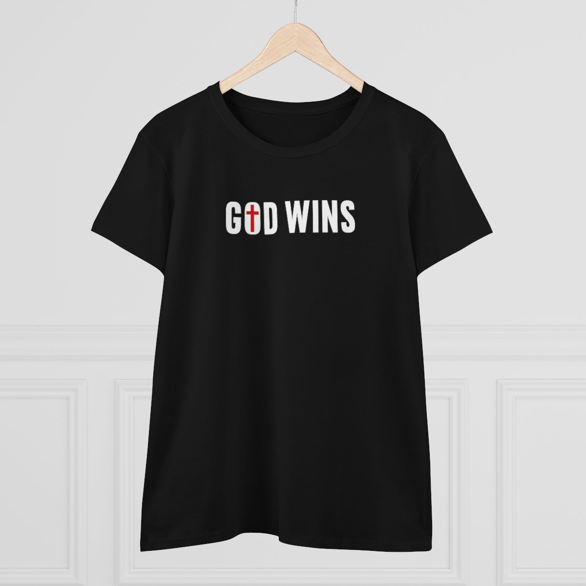 God Wins | Women's Tee - Rise of The New Media