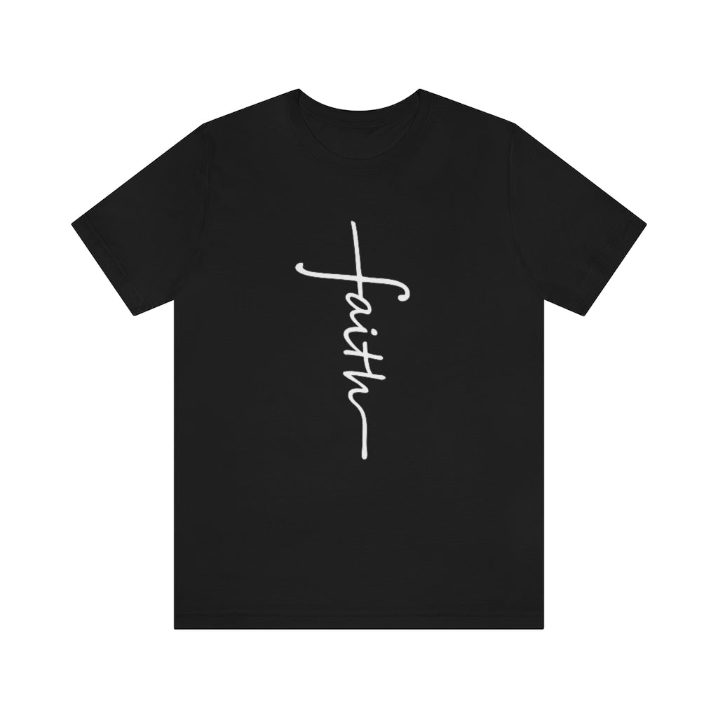Faith | Mens/Unisex Short Sleeve T-Shirt - Rise of The New Media