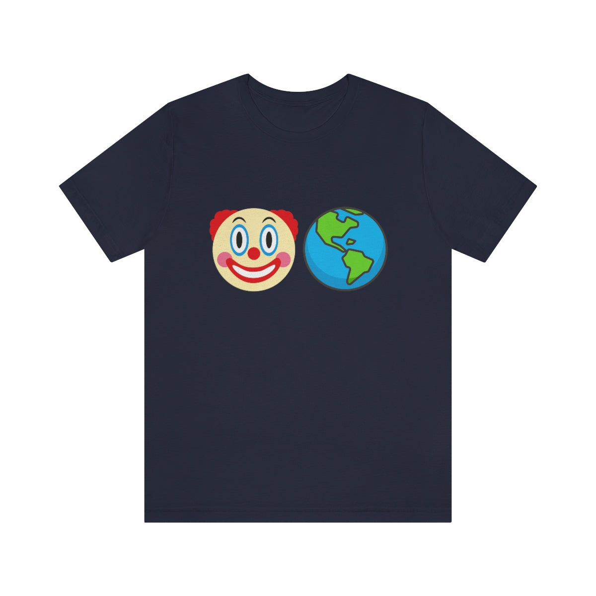 Clown World | Mens/Unisex Short Sleeve T-Shirt - Rise of The New Media