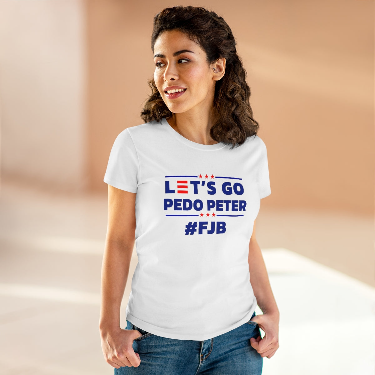 Let's Go Pedo Peter | Women's Tee - Rise of The New Media