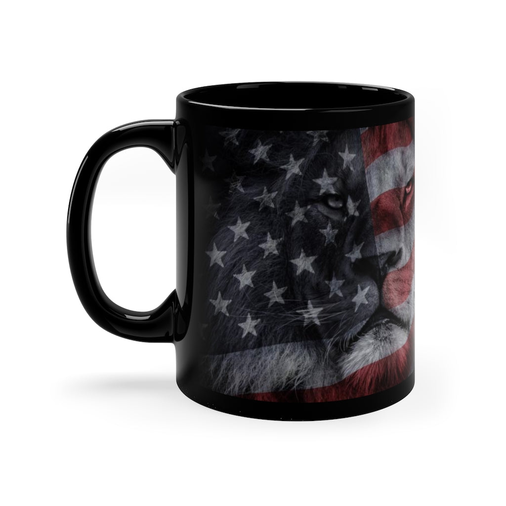 Land of the Free | 11oz Black Mug - Rise of The New Media