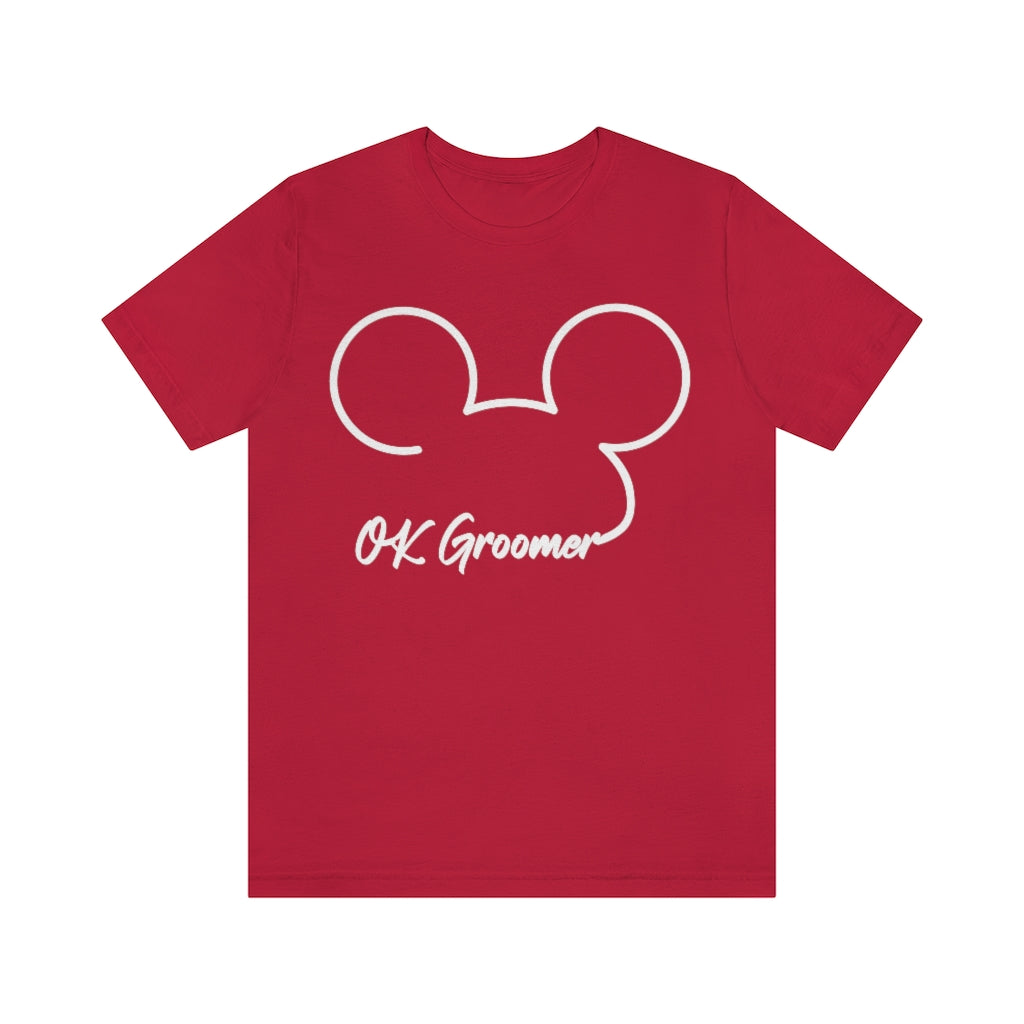 OK Groomer | Unisex Short Sleeve T-Shirt - Rise of The New Media