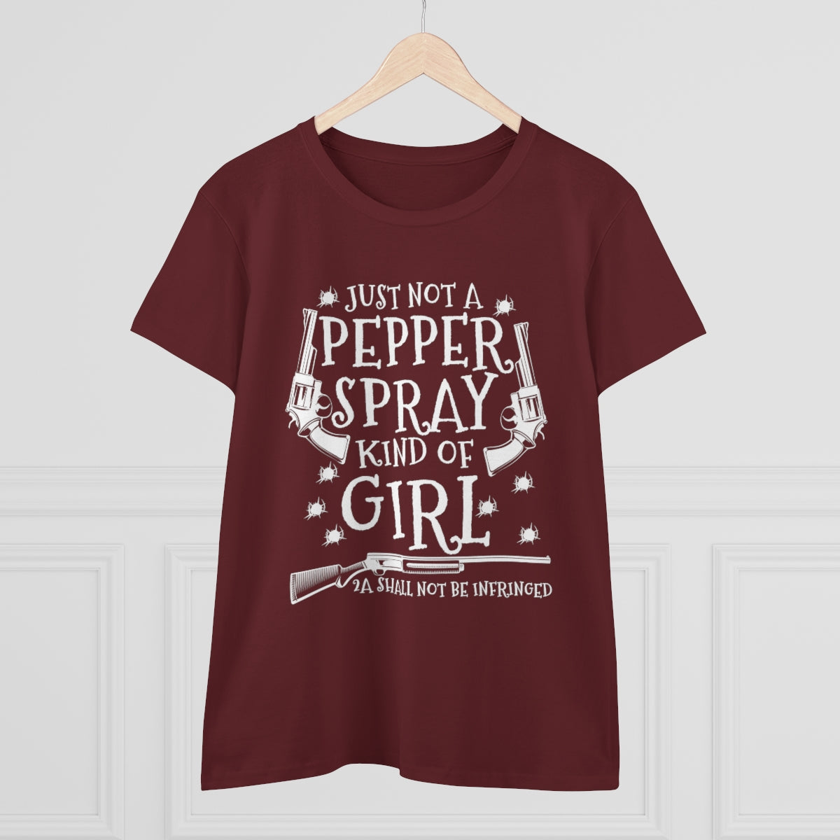 Just Not A Pepper Spray Kind of Girl | Women's Tee - Rise of The New Media