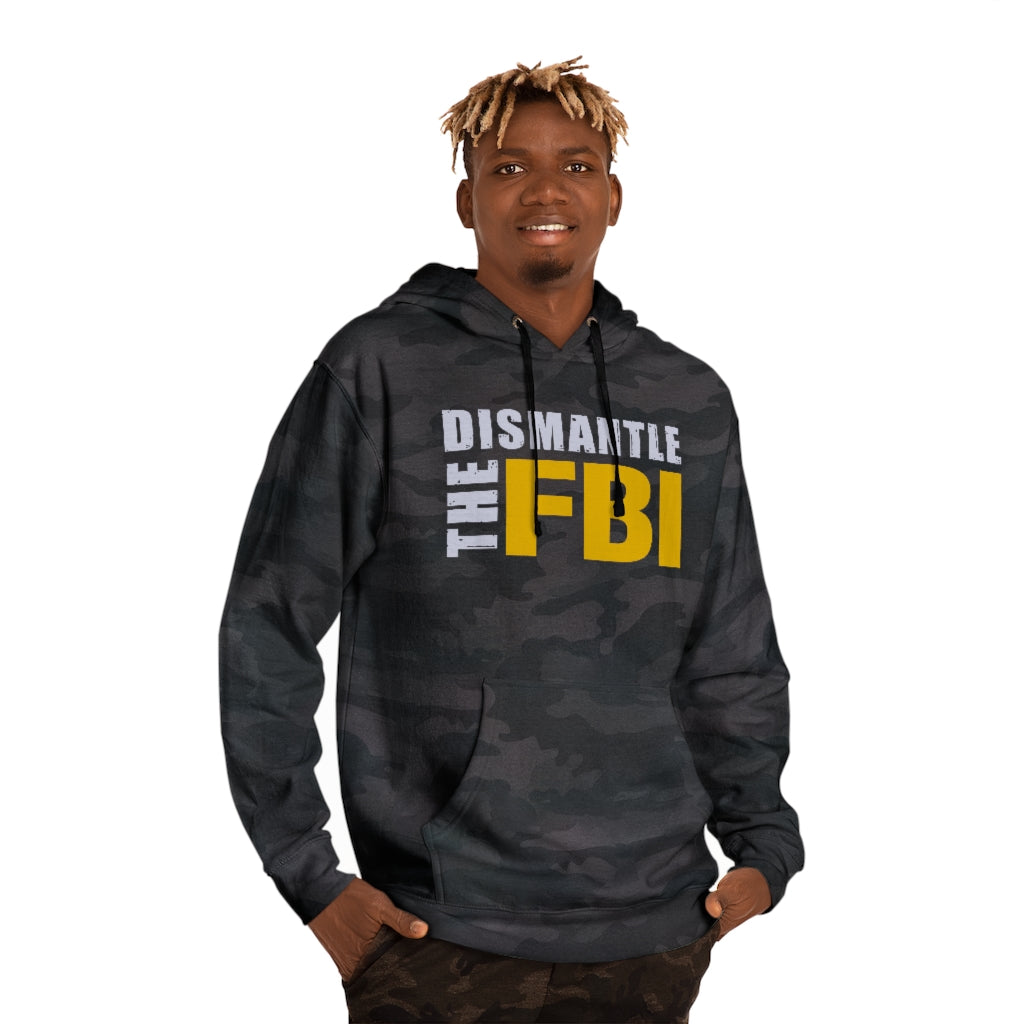 Dismantle The FBI | Unisex Hooded Sweatshirt - Rise of The New Media