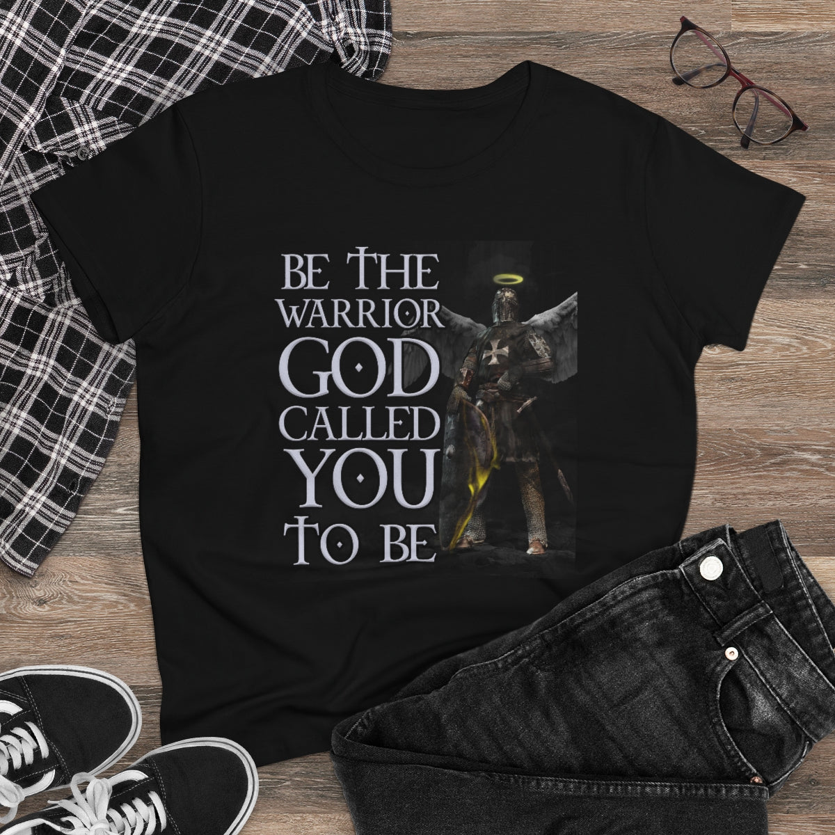 Be The Warrior God Called You To Be | Women's Tee - Rise of The New Media
