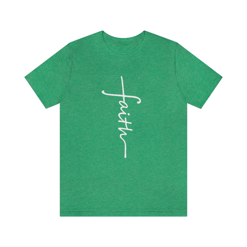 Faith | Mens/Unisex Short Sleeve T-Shirt - Rise of The New Media