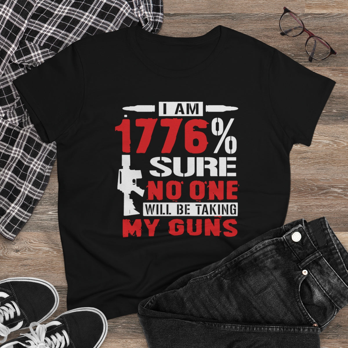 I Am 1776% Sure | Women's Tee - Rise of The New Media