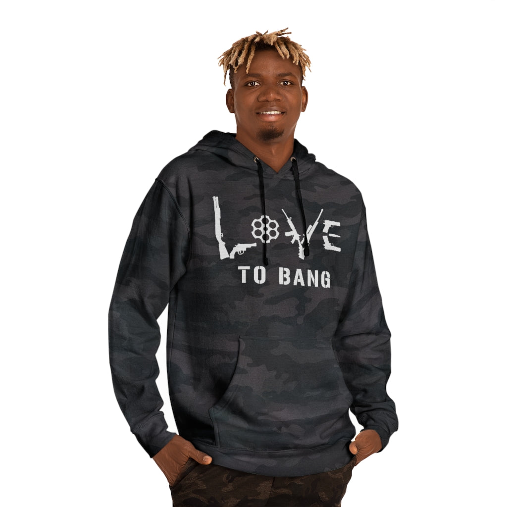 Love To Bang | Unisex Hooded Sweatshirt - Rise of The New Media