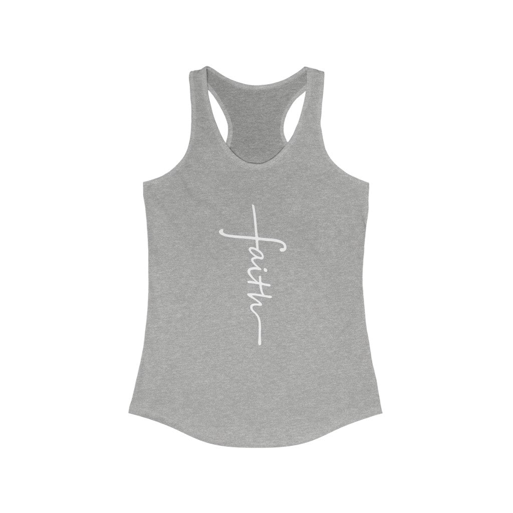 Faith | Women's Racerback Tank - Rise of The New Media