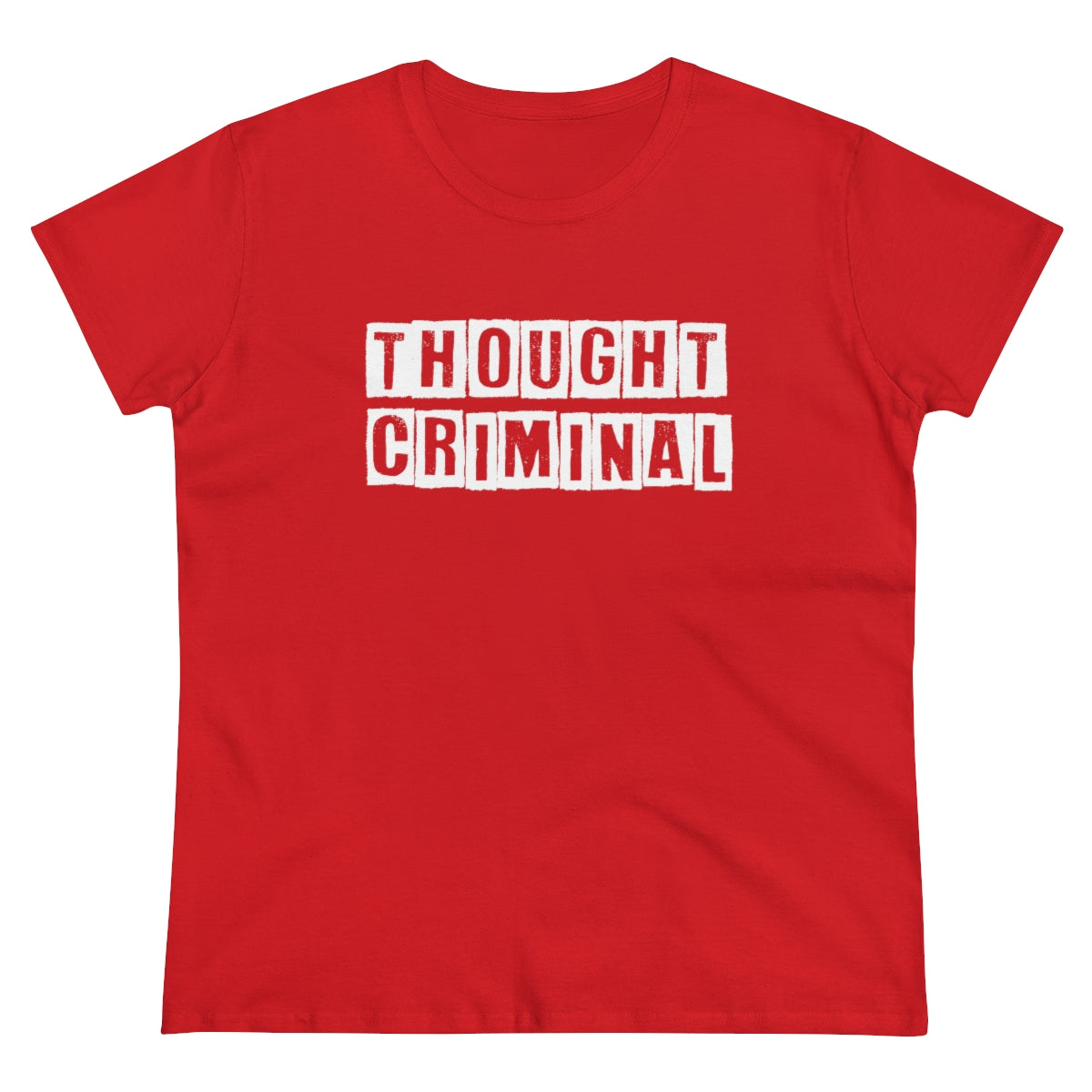 Thought Criminal | Women's Tee - Rise of The New Media