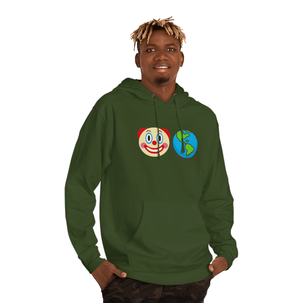 Clown World | Unisex Hooded Sweatshirt - Rise of The New Media